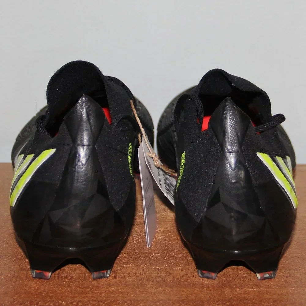Adidas Predator Edge.1 Low FG Soccer Cleats Men 7 Black Red Yellow